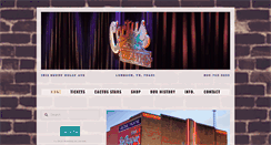 Desktop Screenshot of cactustheater.com